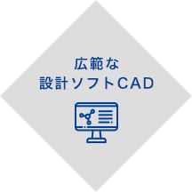 電気設計用、機構設計用様々なCADに対応